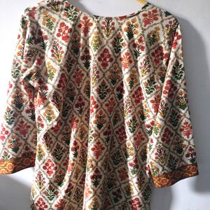 Printed Short Kurti