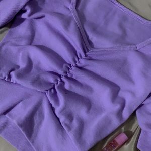 Korean Lavender Top