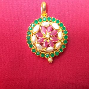 Green & Pink Pendant