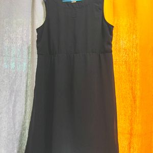 Knee Length Black Dress