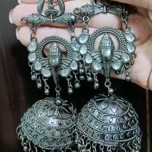 Oxidised Jhumke