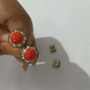 Combo Of 3 Colourful Studs And Earrings