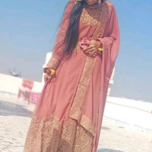 Long Gown With Dupatta