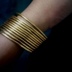 Golden Bangle Set