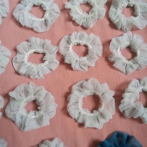 Hair Accessories Moti Scrunchies Rubber Band