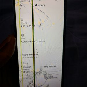 Poco C31 Mobial Working But Screen Damaged