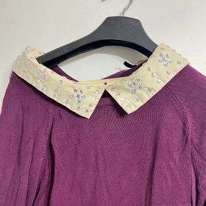 Removable Collar Top