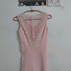 Vintage Pink Tank Top