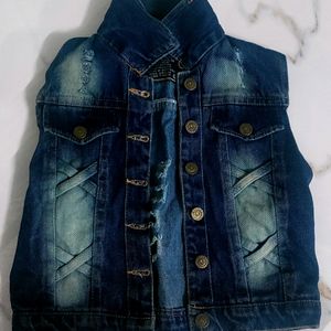 denim jacket.