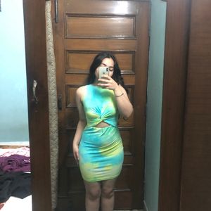 Bodycon Stylish Multi Color Dress