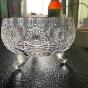 Intricate Crystal Bowl