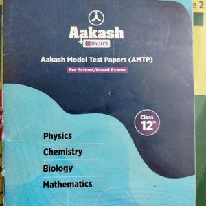Aaksh Model Test Papers For Board Exams