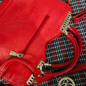 Purse Red In Colour