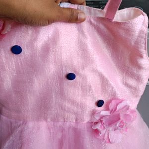 Beautiful Barbie Frock For 2 Years Old