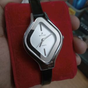 Unique Westar Quartz Watch-Diamond-Shaped Case