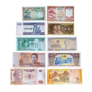 Foreign Country Currency UNC 10 Notes