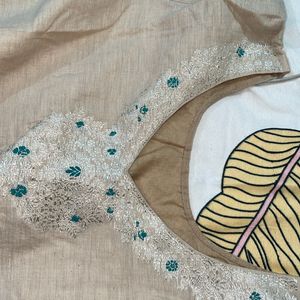 Banarasi Kurta With Churidar Pyjama