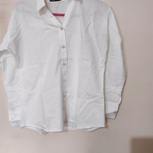 White Formal Shirt For Women