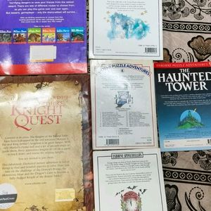 Combo Of 6 Puzzle Books