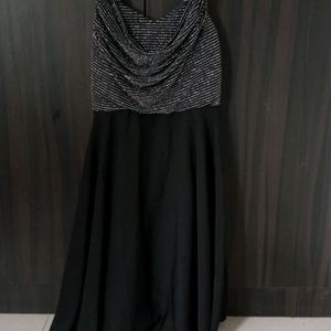 Black party wear dress ONLY CASH