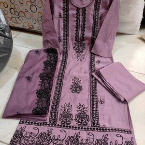 Kurta Pant With Dupatta Set