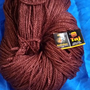 Coffee colour yarns