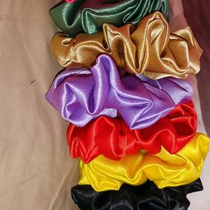 Stylish Woman Scrunchies