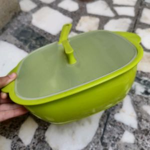 Plastic 2 Container For Sabji