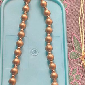 Golden Beads Mala