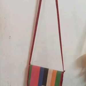 Multicolor Sling Bag