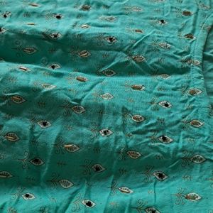 C Green Kurti- It's Not Blue As In Pic