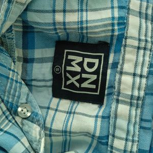 DNMX Checked Shirt With Patch Pocket