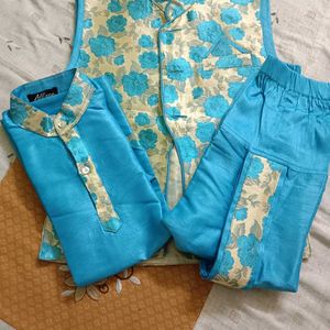 Kurta,Pajama 3 Piece Sets