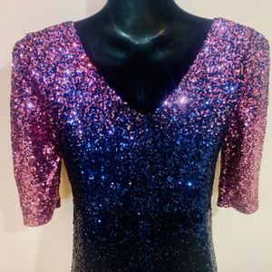 Sequins One Piece Bodycon Gown