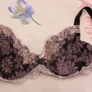 Net Printed Bra 28E