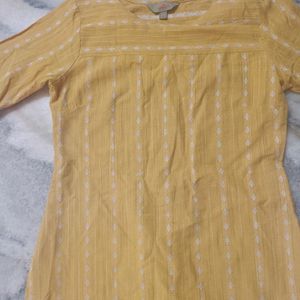 Yellow Kurti