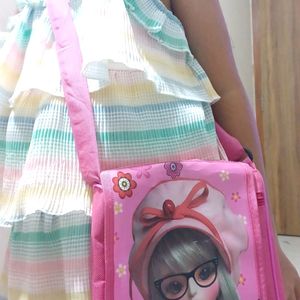 Pink Doll Sling Bag