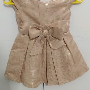 Pretty Golden Frock