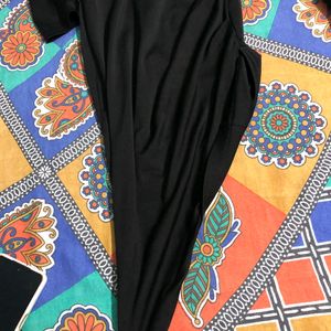 Black Asymmetrical Dress / Date Outfit