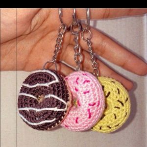 Crochet Phone Charms And Keychain