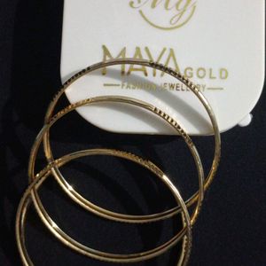 MAYAGold Bangles