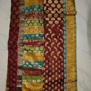 A Beautiful Multi Colour Saree