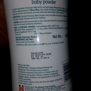 HIMALAYA BABY POWDER 700GM