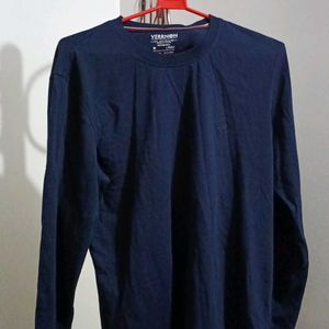 Full Sleeve Navy Blue Baniyan Tshirt