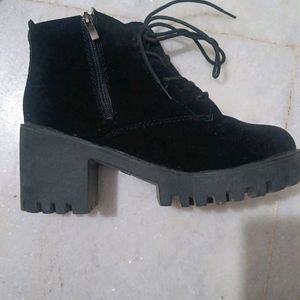 Black Suede Boots