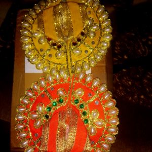 0 And 1 Number Laddu Gopal Dress