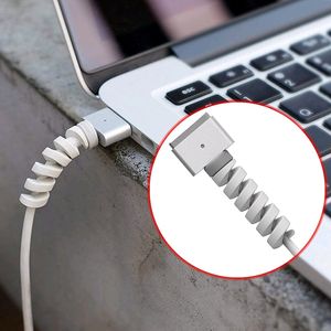 Spiral charger cable protector