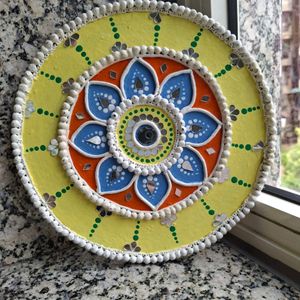 Beautiful lippan Mandala Art