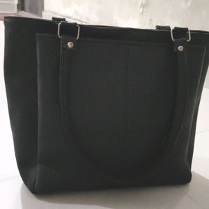 A Black Handbag