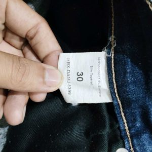 HRX Navy Blue Jean's Good Quality